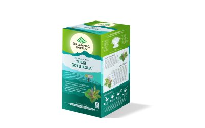 Tulsi Gotu Kola™ – Infusão Bio Organic India™ 25 saquetas