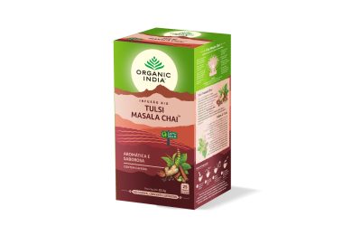 Tulsi Masala Chai™ – Infusão BIO Organic India™ 25 saquetas