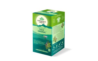 Tulsi Original™ – Infusão Bio Organic India™ 25 Saquetas