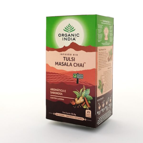 Infusão Bio Tulsi Masala Chai Organic India