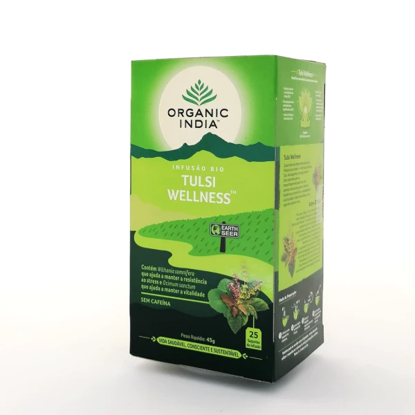 Infusão Bio Tulsi Wellness Organic India