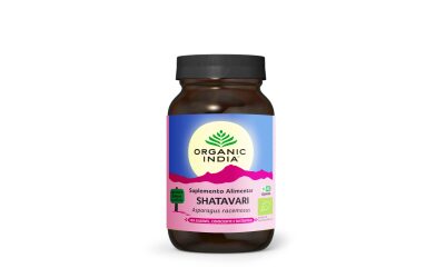 Shatavari Bio Organic India™ – 90 Cápsulas