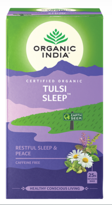 Infusão Bio Tulsi Sleep Organic India 25 saq