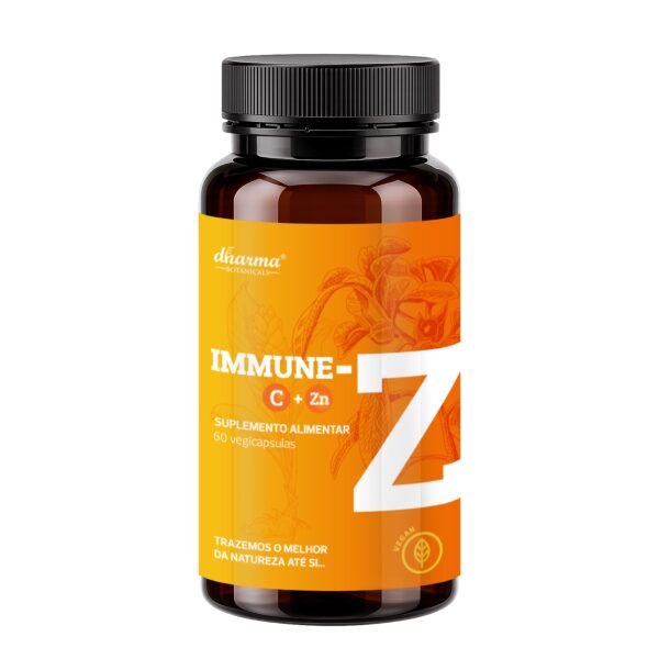 Immune-Z Dharma Botanicals 60 vegicapsulas imunidade sistema respiratorio alergias vegan