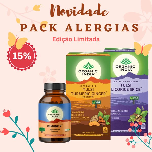 Pack Alergias Organic India
