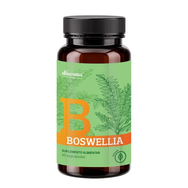 Boswellia Dharma Botanicals 60 vegicapsulas articulacoes intestino pulmoes cardiovascular pele