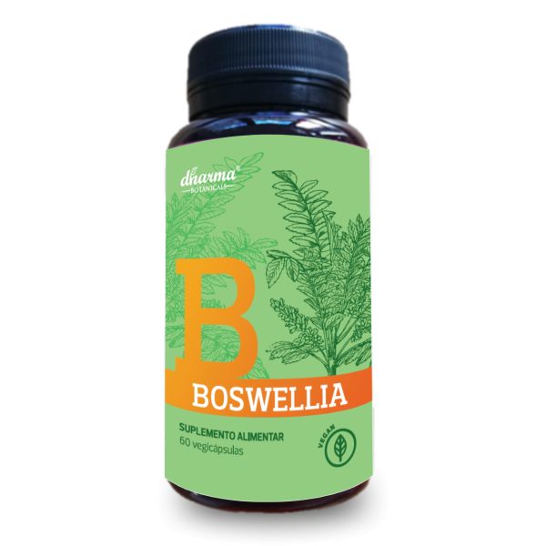 Boswellia Dharma Botanicals® 60 vegicapsulas articulações SII colite