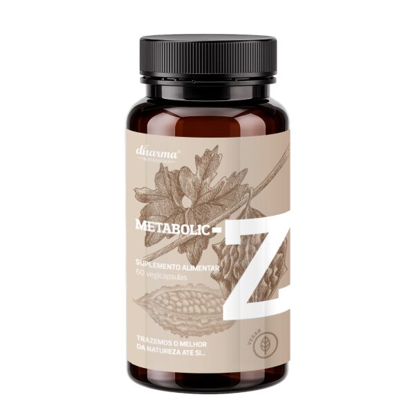 Metabolic-Z Dharma Botanicals 60 capsulas vegetais glicemia obedidade colesterol sindrome metabolica