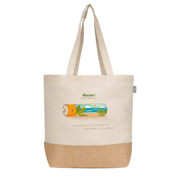saco sometimes the best way to recharge is to unplug com logo dharma botanicals