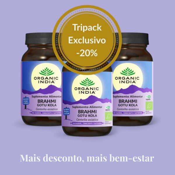 Brahmi Gotu Kola 3x90 capsulas cerebro-circulacao-peso-20% desconto especial