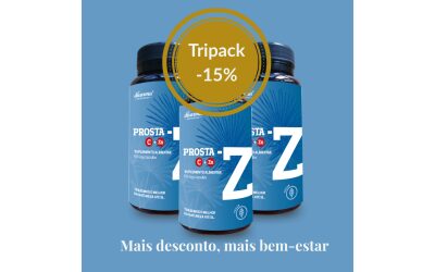Prosta-Z Dharma Botanicals® – 180 vegicápsulas 3Pack com desconto