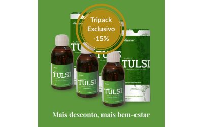 Tulsi xarope Dharma Botanicals®-600 ml 3Pack com desconto