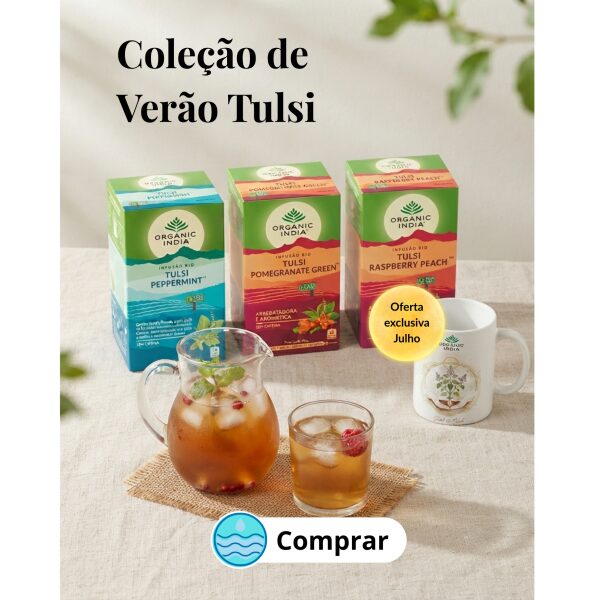 Protocolo Verao Hidratar Refrescar Equilibrar com oferta de caneca